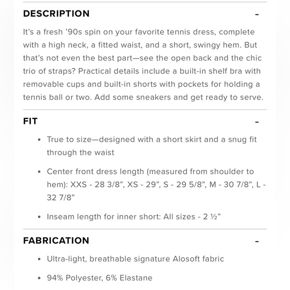 ALO Yoga Women's White Mini Dress - Picture 5 of 10